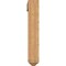 Ekena Millwork Balboa Arts and Crafts Smooth Bracket w/ Offset Brace, Western Red Cedar, 7 1/2"W x 46"D x 46"H BKT0806X46X46BOA03SWR - alternate 2